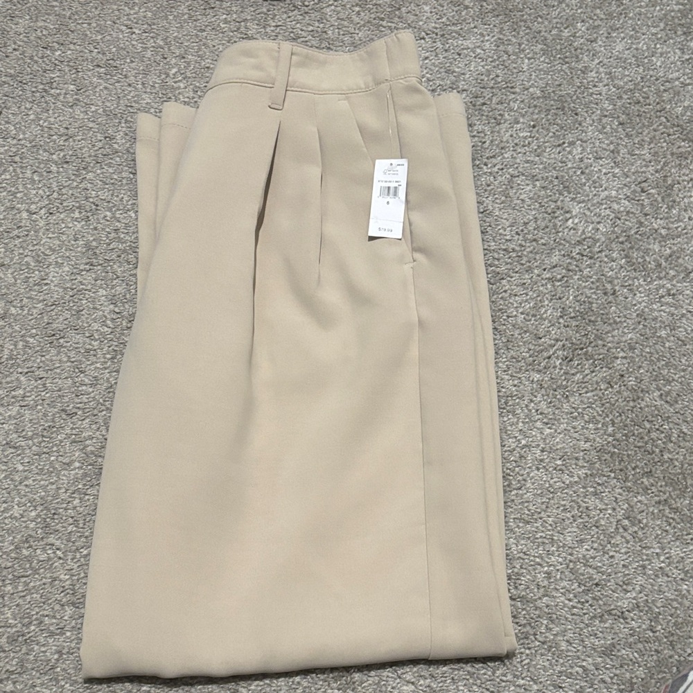 Women’s Beachwood Beige GAP Easy Trousers - Picture 3 of 5